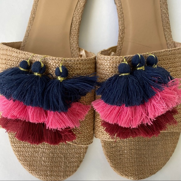 A New Day boho tassel flat sandals - Picture 5 of 6